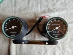Harley-davidson Speedometer And Tachometer Part #92069-81A. Fixed Price $100.00.