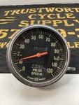 Oem Stewart Warner Police Special Harley Shovelhad Speedometer 432174 1:1 Flh. Fixed Price $210.00.