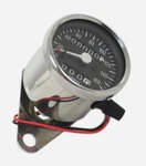Custom Mini Speedometer (mph) 60MPH=2240RPM Mechanical Chrome Body Black Face. Fixed Price $50.77.