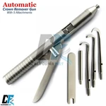 Dental Crown Remover Auto Gun 5-ATTACHABLE Orthodontic Surgical Instruments. Fixed Price $21.49.