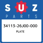 34113-26J00-000 Suzuki Plate 3411326J00000, New Genuine Oem Part. Fixed Price $41.84.