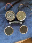 Harley Davidson Dyna Sportster Speedometer Tachometer Mount Gauges Cluster. Fixed Price $299.99.