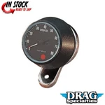 Drag Specialties DS-243941 Black 8000 Rpm Tachometer. Fixed Price $155.77.