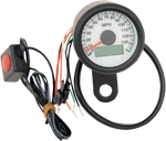 Drag Specialties 2210-0260 Speedo Blk 1.8" Prog Wht. Fixed Price $211.10.