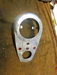 Harley Panhead Shovelhead Knucklehead Three 3 Light Instrument Panel Dash Cover. Fixed Price $200.00.