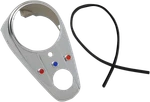 Drag Specialties DS-373656 Three-light Dash Cover Chrome 1200 Electra Glide. Fixed Price $105.01.