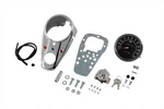 V-twin 39-0904 Chrome Three Light Dash Panel Kit With 1:1 Ratio Speedometer. Fixed Price $239.25.
