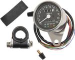 Drag Specialties Kph Mini Mechanical Speedometer With Led Indicators - Black. Fixed Price $185.50.
