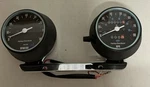 Harley Davidson Mph Speedo/tach With Mounting Bracket & Blue Hi Beam Indicator. Fixed Price $200.00.