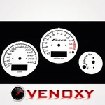 Yamaha Fzs 1000 Fazer Km/h Aftermarket Instrument Cluster White Gauge Faces. Fixed Price $44.99.