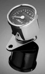 Highway Hawk Mechanical Speedometer - Black Face Motorcycle Street Bike 997545. Fixed Price $49.98.