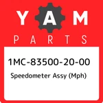 1MC-83500-20-00 Yamaha Speedometer Assy (mph) 1MC835002000, New Genuine Oem Part. Fixed Price $1392.01.