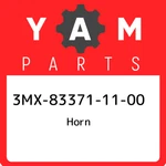 3MX-83371-11-00 Yamaha Horn 3MX833711100, New Genuine Oem Part. Fixed Price $47.86.