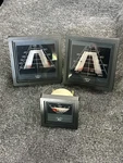 Medallion Fuel Mph Speedometer Rpm Tach Gauge Black Bezel Square Face Set. Fixed Price $100.00.