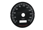 Harley-davidson Dyna 3 Speedometer Dials Mph To Km/h Gauges. Fixed Price $59.99.