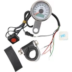 Drag Specialties 1.87" Mini Speedo Wht Km/h 2210-0325. Fixed Price $123.01.