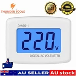 Thunder Tools Ac 80-300V Lcd Digital Voltmeter Plug-type Gauge. Fixed Price $11.18.