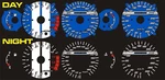 Suzuki Hayabusa Blue Face Glow Gauges Mph Kmh Gixxer Plasma Illumiglo. Fixed Price $89.99.