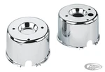 Chrome Speedometer/tachometer Lids For Harley-davidson. Fixed Price $55.51.