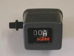 Nos Ktm Motorcycle Resetable Odometer #580-11-180-000 Grey W/ Orange Logo. Fixed Price $69.95.