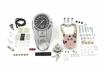 Chrome Light Dash Cover Kit 2240:60 For Harley Davidson By V-twin. Fixed Price $194.90.