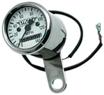 New! Mini Speedometer 1-7/8" White Face # 7805-6844. Fixed Price $54.95.