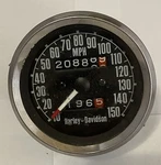 Harley Davidson 3-1/2 Inch Facing Motorcycle Mechanical Speedometer. Fixed Price $110.00.