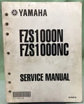 Genuine Yamaha LIT-11616-14-48 FZS1000NC Service Manual 2001. Fixed Price $17.04.