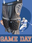 Size Xl - Bsn Sports Gear Pro Tec Edge 5 Girdle Football Pads. Fixed Price $9.00.