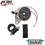 Drag Specialties 2210-0331 2.4" Mini Mechanical Metric Speedometer. Fixed Price $112.22.
