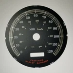 5I Harley Davidson Mph Speedometer Black Gauge Face 12210396. Fixed Price $17.00.