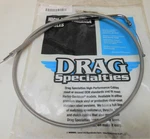Drag Spc Harley '96-99 Evo Big Twin Stainless Steel Braided 37" Idle Cable. Fixed Price $35.00.