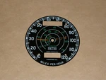 Revometer Triumph Bsa Norton Smiths Chronometric Speedometer Face Miles. Fixed Price $36.00.