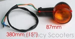 Rear Left Side Turn Signal For Peace Sports TPGS-804 150CC Vip Scooters. Fixed Price $11.24.