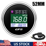 2" 52MM Boat Gps Speedometer Odometer Gauge Waterproof For Marine Car Truck Us. Fixed Price $45.47.