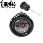 Harley Black Oil Temperature Dipstick Gauge Fits Softail & Sportster. Fixed Price $38.49.