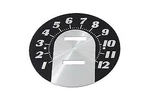 New Speedometer Tin Face Fits Harley-davidson 1962-1967 Fl. Fixed Price $23.85.
