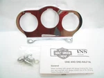 1.5" Triple Gauge Mounting Bracket Kit 67489-04 Flhr Road King & Softail Models. Fixed Price $24.99.