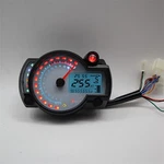 RX2N Lcd Digital Motorcycle Speedometer Tachometer Odometer Fuel Gauge 7-COLOR. Fixed Price $89.03.