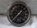 Harley Knucklehead Panhead Shovelhead Police Speedo 100MPH Or 120MPH Possible. Fixed Price $138.00.