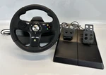 Logitech Drive Fx Racing Wheel & Pedals Xbox 360 Model X-3E10 Tested Working. Fixed Price $124.99.