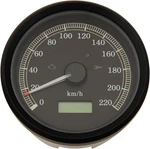 Ds Programmable Electronic Speedometer 0-220 Kph W/black Face #211933. Fixed Price $290.39.