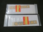 Suzuki Alt 50 125 Tank Cover Decal / Emblem Set Nos Oem 68131-24300. Fixed Price $33.15.