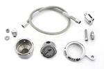 Chrome Oil Pressure Gauge Kit For Harley Sportster Xl 883 1200 91-03. Fixed Price $139.95.