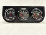 Accurate Auto Instruments ,triple Gauge Kit 2" Black 17690, Oil, Amp ,temp. Fixed Price $14.99.
