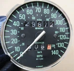 Bmw Airhead Motometer 1.244 Speedometer Green Face 140 Mph Tested Working 29K. Fixed Price $139.00.