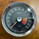 Vintage Smith's Auto Accessories Jaeger Main Tachometer Gauge Rn 2300/01. Fixed Price $64.99.