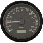 Drag Specialties 3-3/8" Mph Programmable Electronic Speedometer T21-69A3BBDS. Fixed Price $309.98.