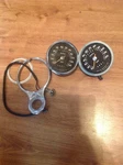 Smiths 120 Mph Black Face Speedometers, SSM5007/02A. Fixed Price $237.77.