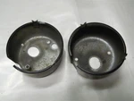 73 74 Yamaha TX500A Speedometer Tachometer Covers. Fixed Price $75.00.